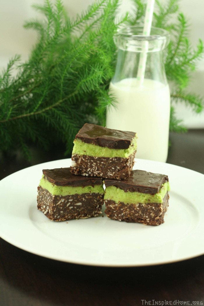 Mint Nanaimo Bars by theinspiredhome.org