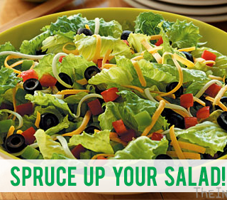 TheInspiredHome.org // Spruce Up Your Salad! A big list of ways to breathe new life into your salads.