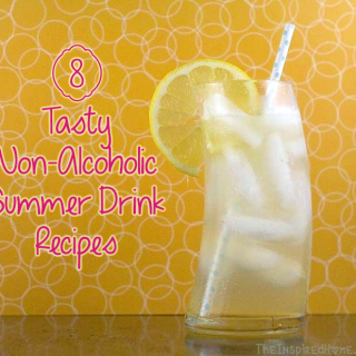 TheInspiredHome.org // 8 Tasty Non-Alcoholic Summer Drink Recipes. Simple recipes using fresh ingredients.