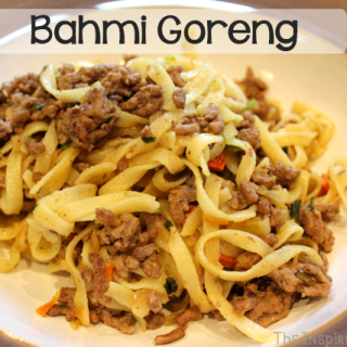 TheInspiredHome.org // Bahmi Goreng (aka Bami Goreng) Recipe - A traditional Dutch dish of Indonesian Cuisine