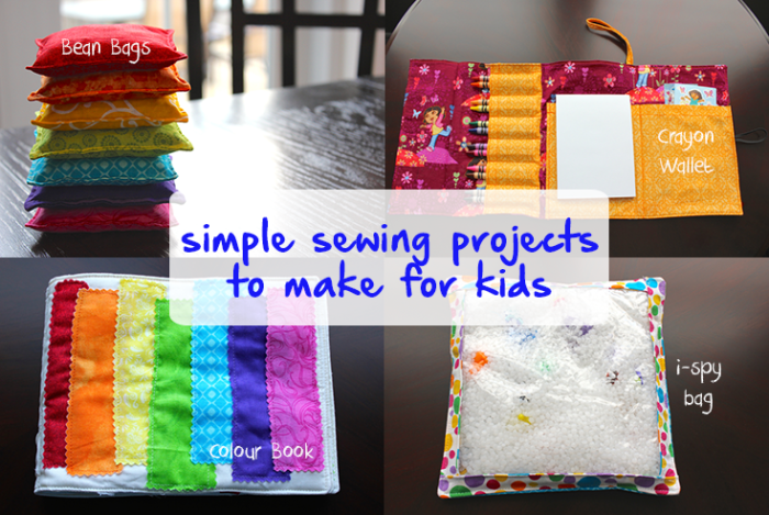 4 Simple Sewing Projects to Make for Kids • The Inspired Home