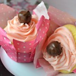 Chocolate Cherry Cupcakes make perfect classroom treats for Valentine's Day