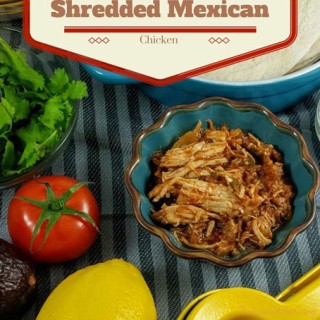TheInspiredHome.org // Slow Cooker Shredded Mexican Chicken - great for leftovers!