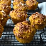 Pumpkin Carrot Praline Muffins