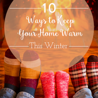 TheInspiredHome.org // 10 Ways to Keep Your Home Warm This WInter