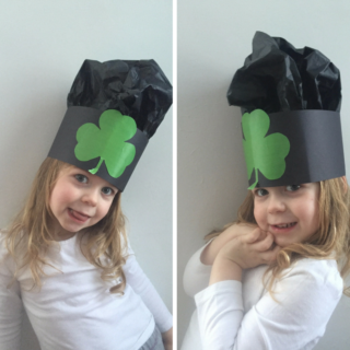 TheInspiredHome.org // St. Patrick's Day Clover Hat