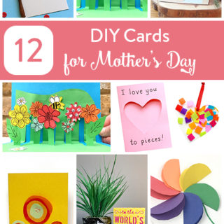 TheInspiredHome.org // Check out this beautiful collection of DIY Mother's Day card ideas. You are guaranteed to find the perfect card for every mom on your list.