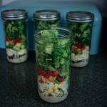 TheInspiredHome.org // To Go Salad Jars